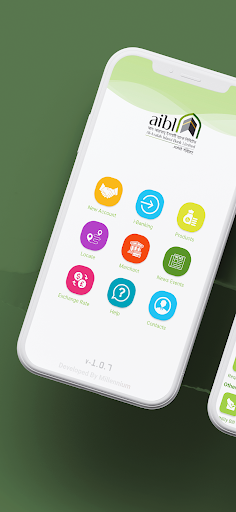 Android application aibl i-Banking screenshort