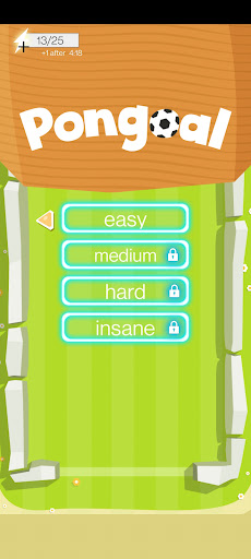 Android application table soccer screenshort