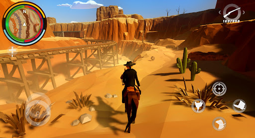 Android application West Cowboy Western Polygon screenshort