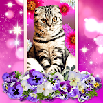 Cover Image of Download Cute Cats Live Wallpaper  APK