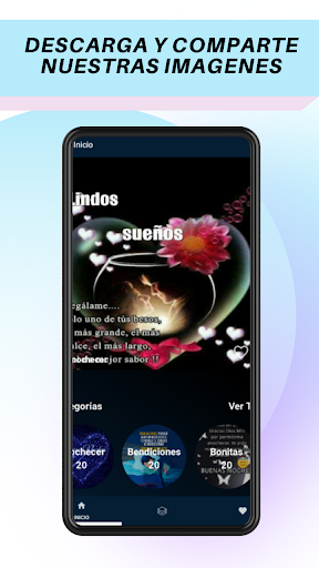Android application Frases de Buenas Noches screenshort