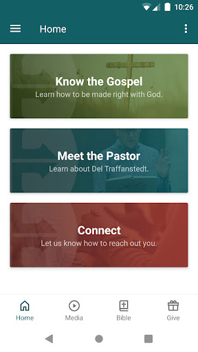 Android application Cross Community Church TX screenshort