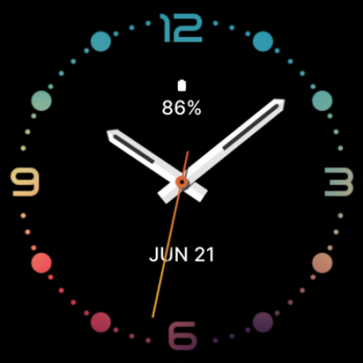 Beauty Black Pro Watch Face Logo