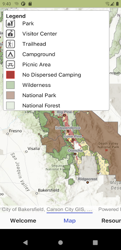 Eastern Sierra Camping Screen 2