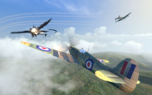 Warplanes: WW2 Dogfight Bildschirmfoto
