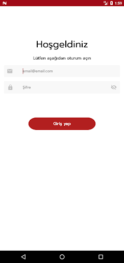Android application ONK Admin screenshort