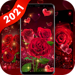 Cover Image of Télécharger Love Rose Live Wallpaper 1.0.7 APK