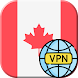 Canada VPN - Get Canadian IP - Androidアプリ