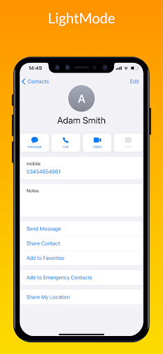 تطبيق iContacts – iOS 16 Contacts برو2