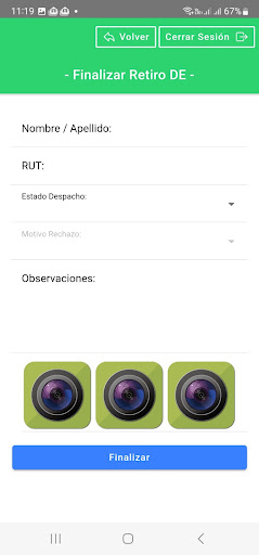 Android application UMAPP screenshort