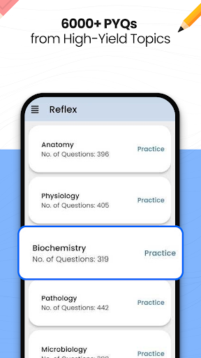 Reflex - NEET PG Preparation Screen 2
