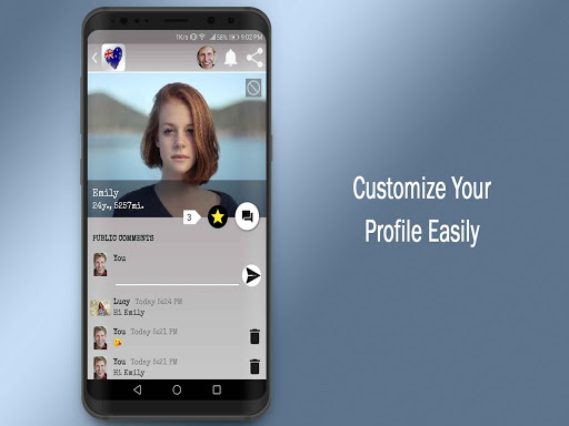 Android application Australia Dating Social App screenshort