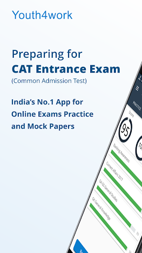 Android application CAT ENTRANCE EXAM PREP APP2023 screenshort