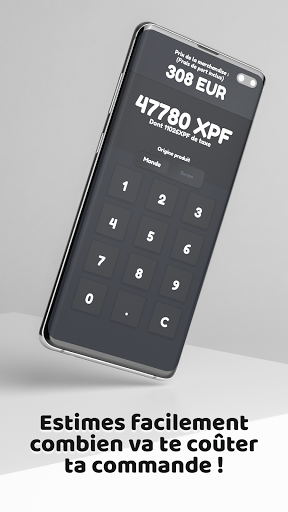 Android application Taxe Import Tahiti screenshort