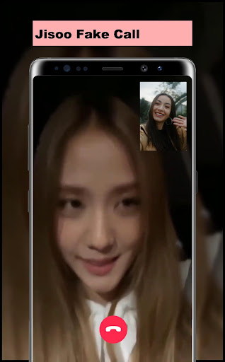 Jisoo Fake Call Screen 2