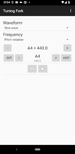 Tuning Fork Screen 3