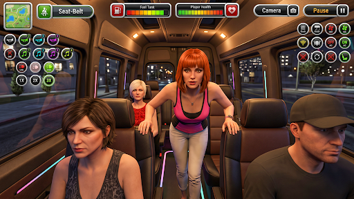 City Van Game Rush Driving screenshot