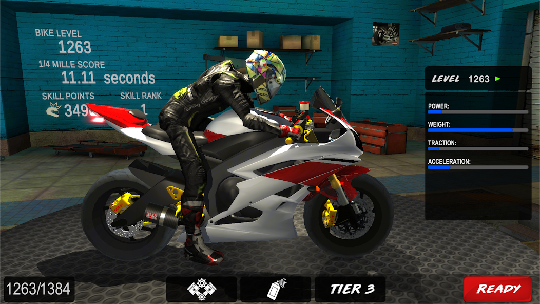 Rebel Gear Indonesia Drag Bike 2.3.8 APK + Mod (Unlimited money) untuk android