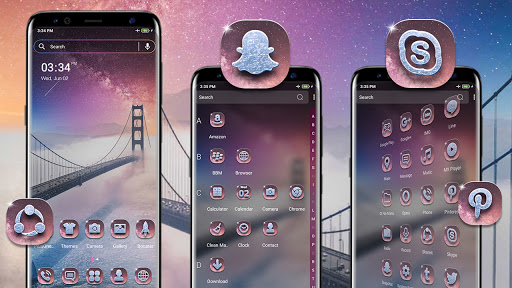 Golden Gate Bridge Theme Screen 2