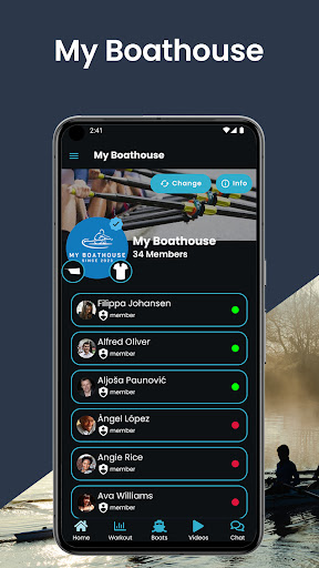 RowStream Screen 2