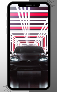 Tesla Model S-Hintergrundbild