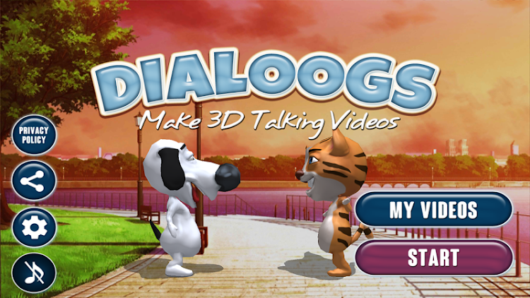 Dialoogs - 3D Talking Videos - 2.4 - (Android)
