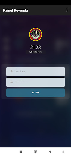 Android application Painel webplanet screenshort