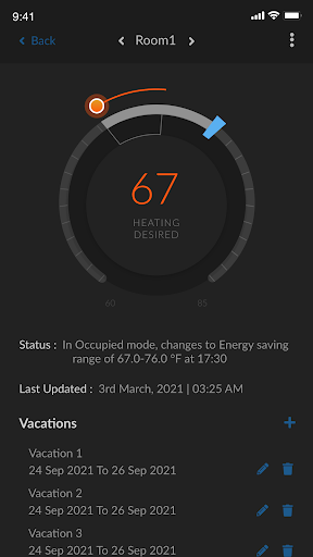 ClimaVision for Occupants Screen 2