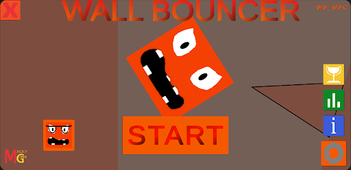 Android application Wall Bouncer! screenshort