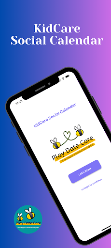 Android application Play Date Care - KidCare screenshort