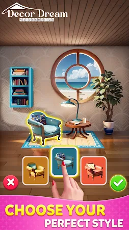 Game screenshot Decor Dream: Match & Design hack