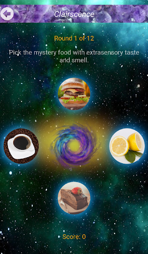 Android application Psychic Mini Games screenshort