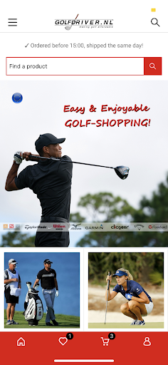 Android application GolfDriver.nl screenshort