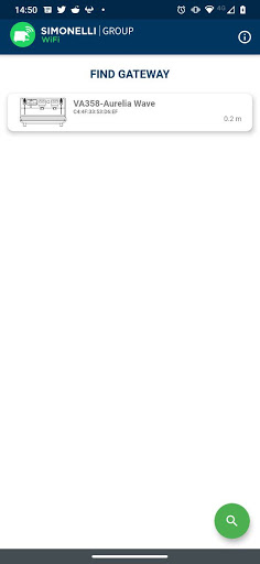 Android application Simonelli Group WiFi screenshort