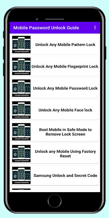 Mobile Password Unlock Guide - 2.0 - (Android)