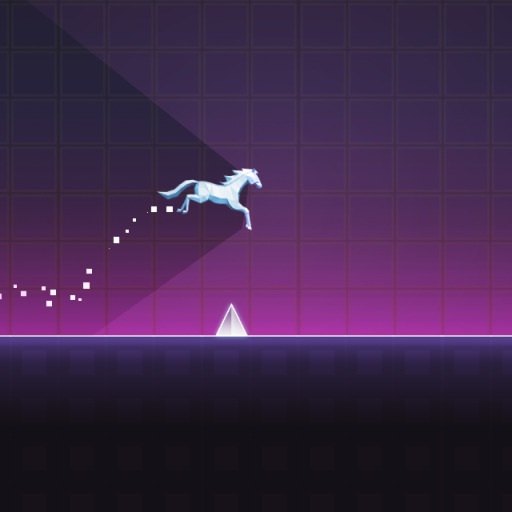 Horse Coloring Jump