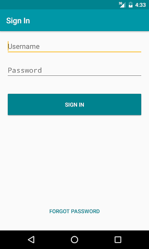 Schedule Screen 2