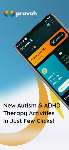Android application Pravah: Autism Care Activities screenshort