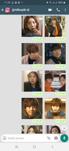 Stiker WA Flower Boy Neighbor Drakor WAStickerApps