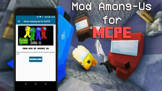 Mod of Among Us for Minecraft PE