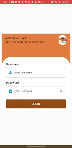 Android application poscream screenshort