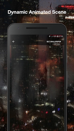 Real Raindrops Wallpaper Pro Screen 2
