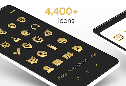 Solid Gold Pro – Icon Pack APK (version corrigée/complète) 2