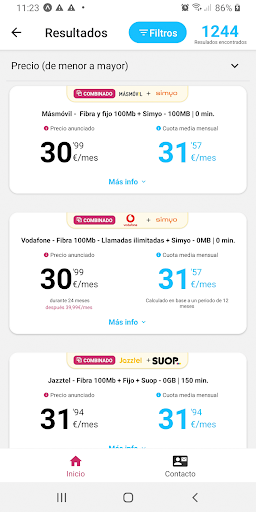 Mixideal - Comparador de tarif Screen 2