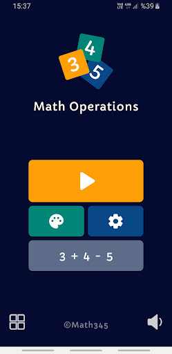 Math345 | Math puzzle games Screenshot