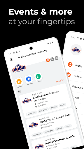 Android application Alodia Basketball screenshort