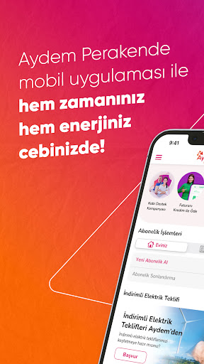 Aydem Perakende Screenshot 1 - AppWisp.com
