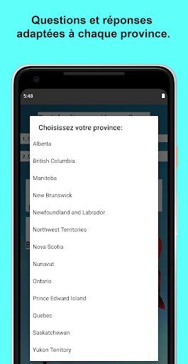 Test de citoyenneté canadienne Screen 2
