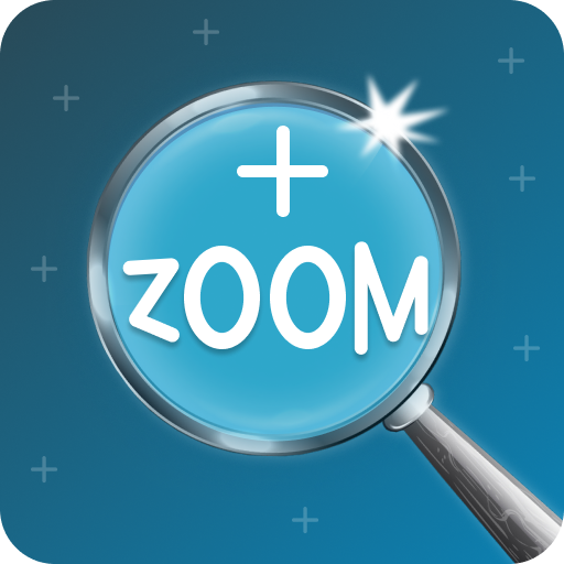 Magnifying Glass With Light logo