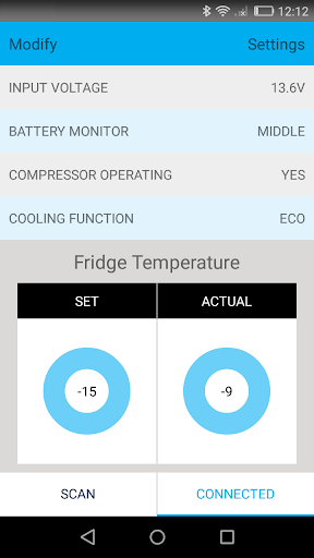 Android application Transit Fridge by Companion screenshort